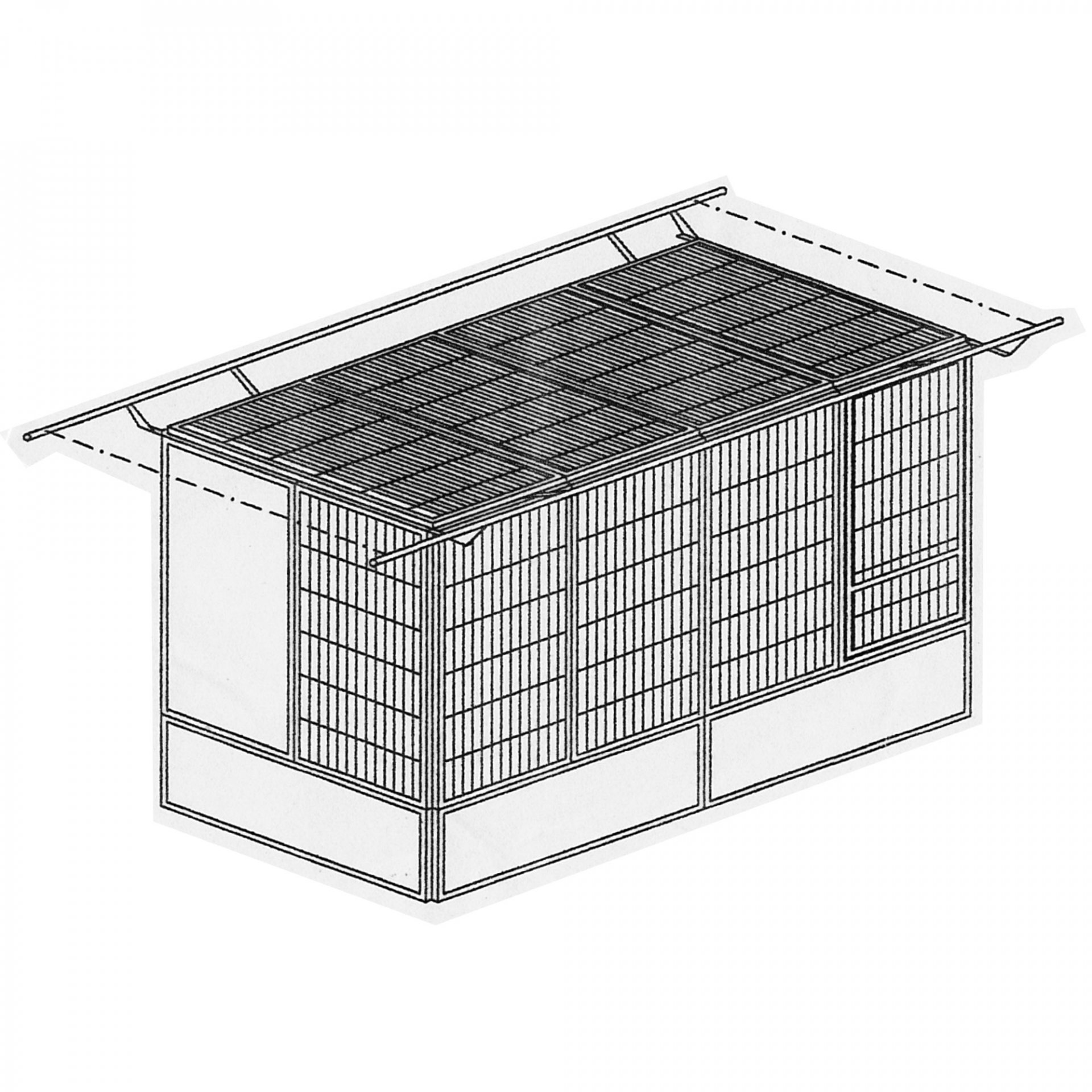 CP-900-16 | 屋外用大型ケージ