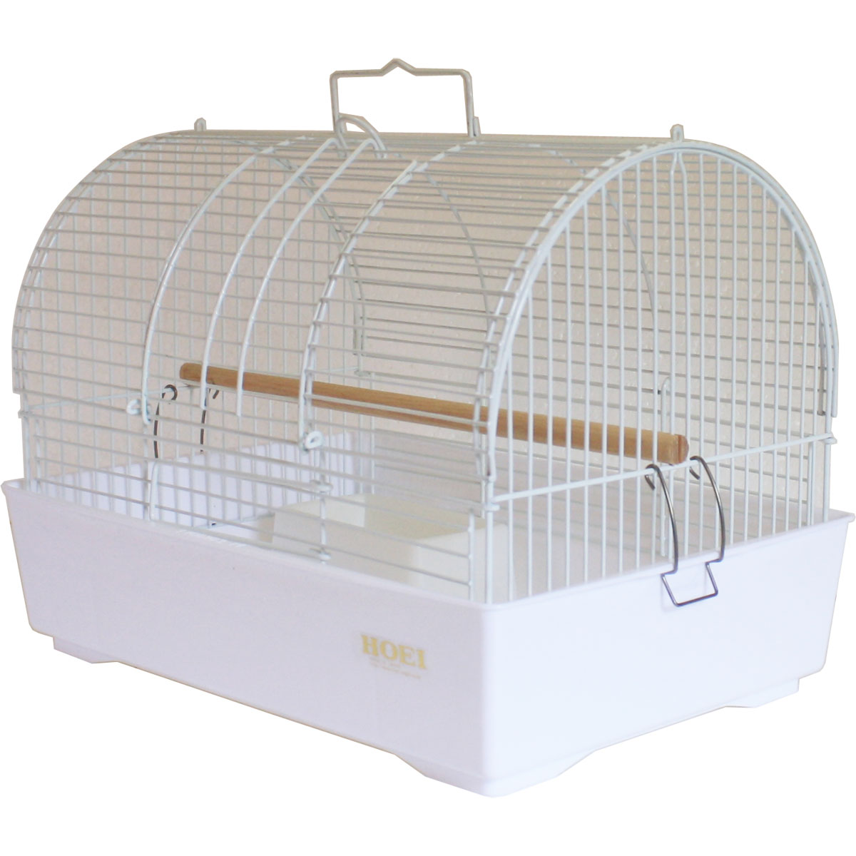 小鳥キャリーミレニアムアーチ　ホワイト | アーチ型キャリー