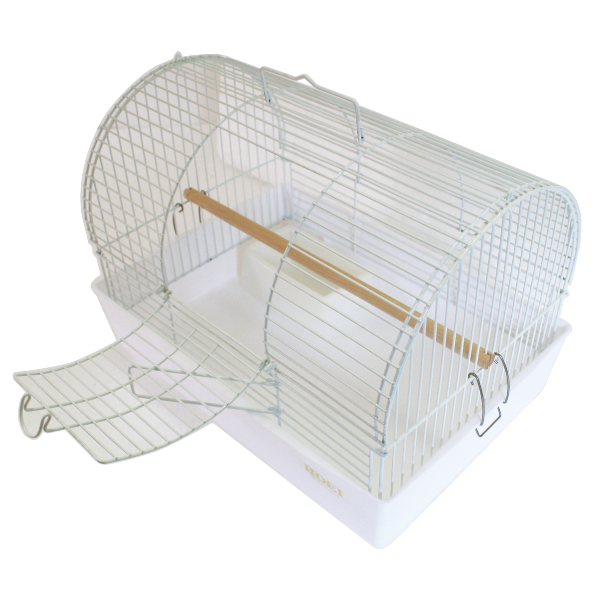 小鳥キャリーミレニアムアーチ　ホワイト | アーチ型キャリー